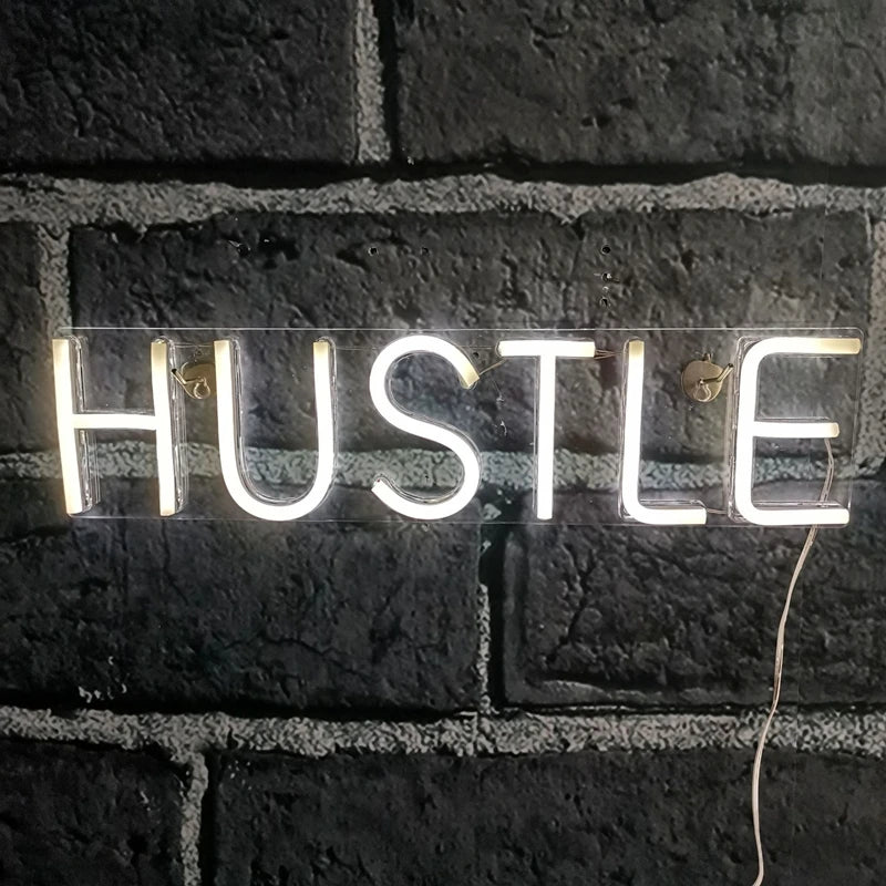 Planet Future™ Neon Sign - Hustle