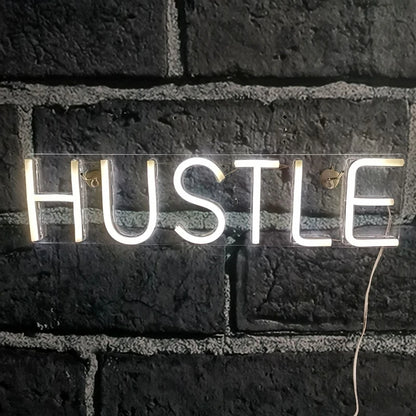 Planet Future™ Neon Sign - Hustle