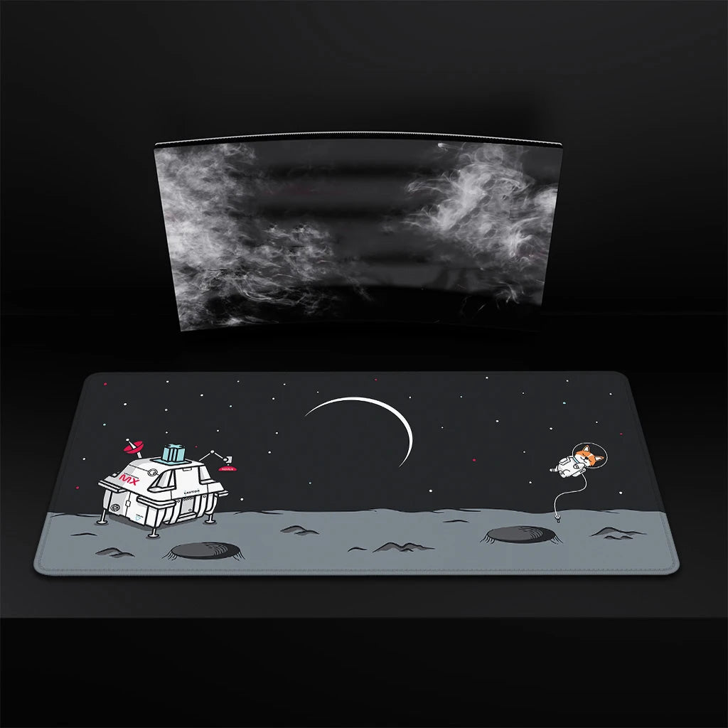 Planet Future™ Shiba Moon Mousepad