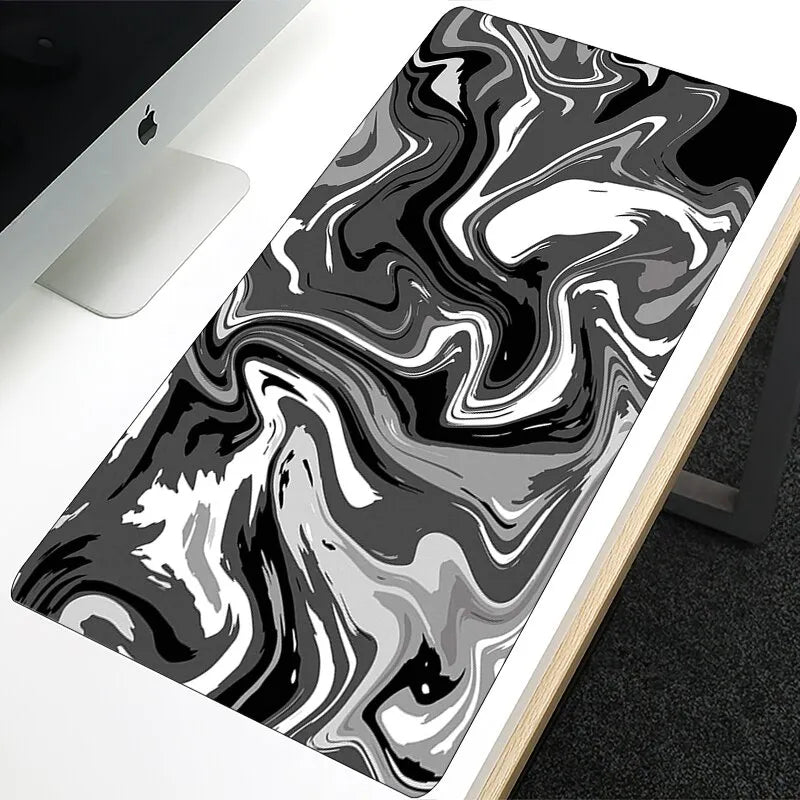 Planet Future™ Liquid Marble Mousepad - Greyscale